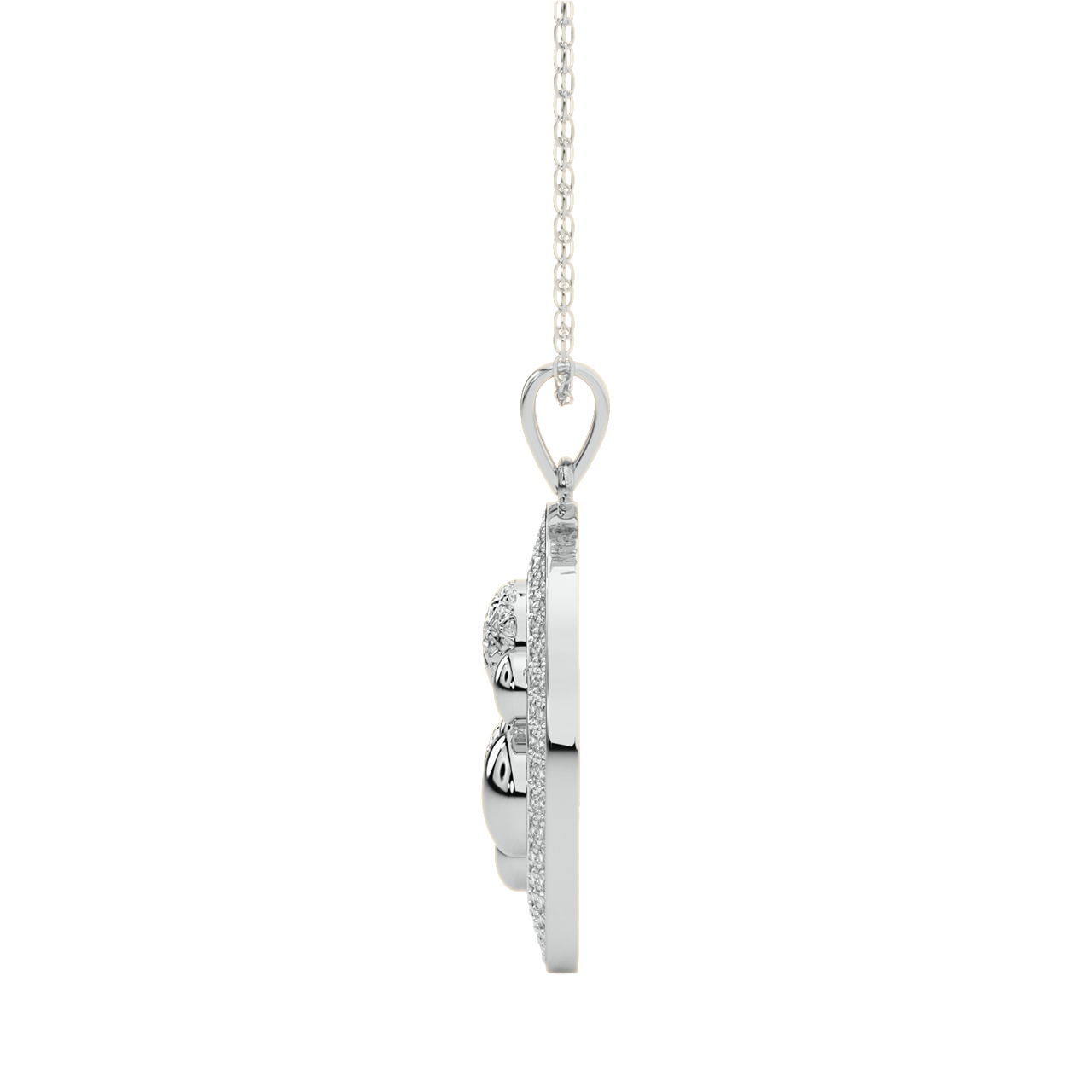 Remy Round Diamond Office Wear Pendant